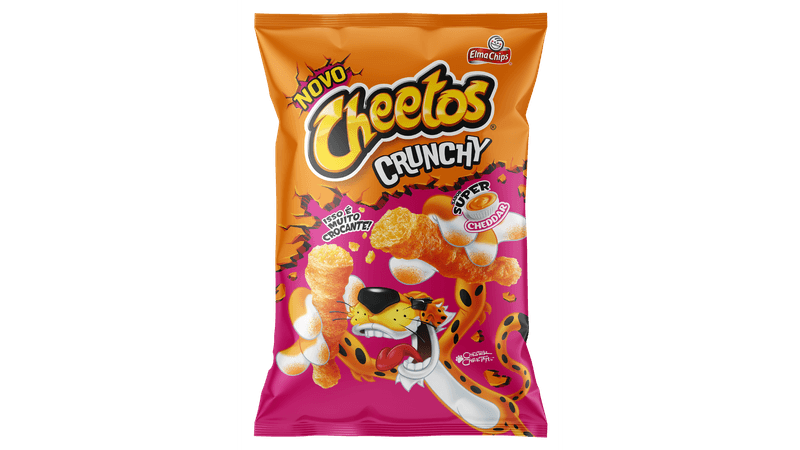 Já provou o Cheetos Crunchy sabor super cheddar ? #cheetos #cheetoscr