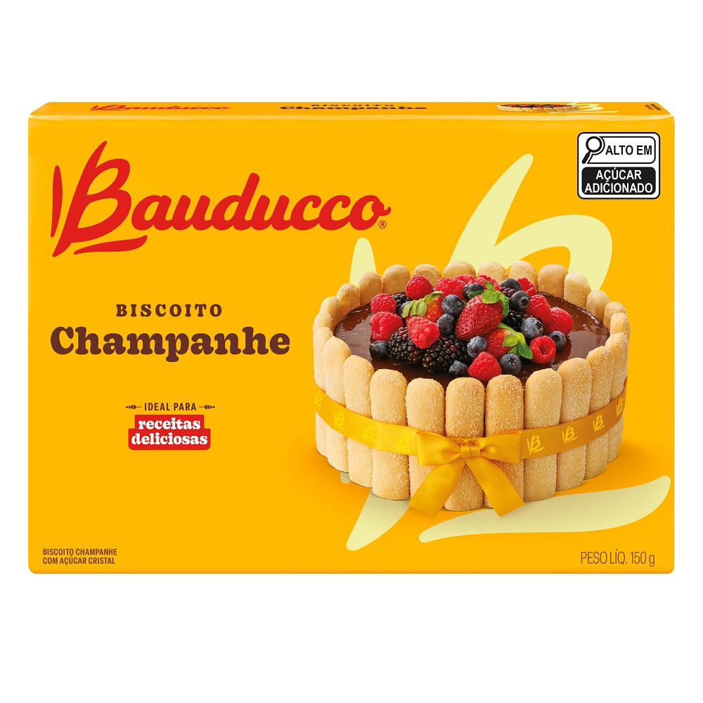 Biscoito Champanhe com Açúcar Cristalizado 150g Bauducco - Supermercado  Savegnago