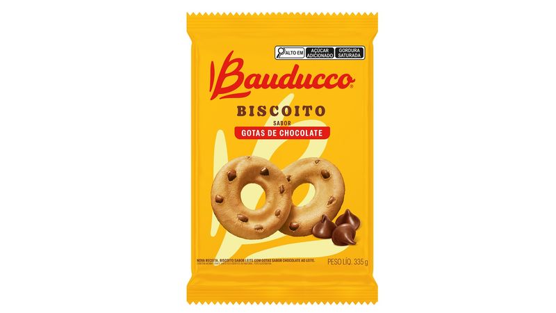 Biscoito Leite Bauducco 335g : : Alimentos e Bebidas
