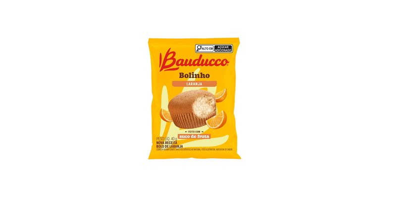 Bolinho Baunilha e Morango Bauducco 40g : : Alimentos