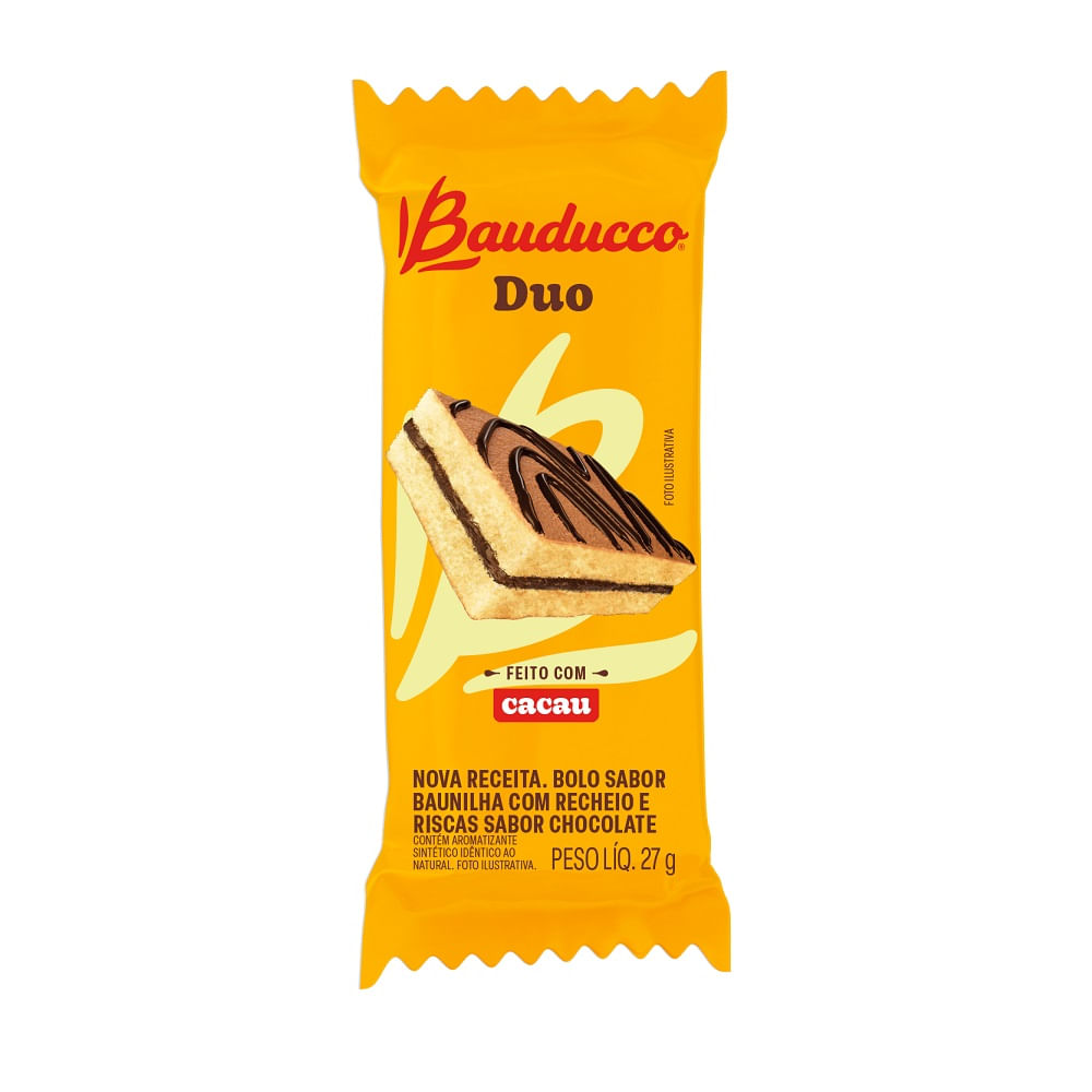 Bolinho Bauducco de chocolate 27g - Supermercado Savegnago
