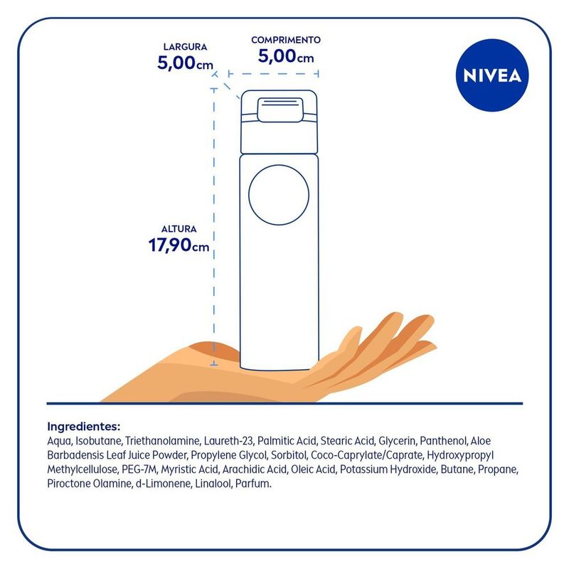 ESPUMA-BARB-NIVEA-193G-HIDRAT