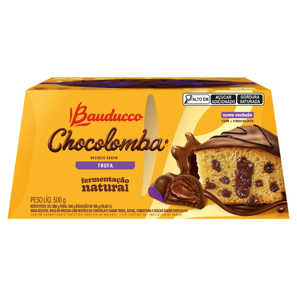 Bolo Bauducco Laranja Com Chocolate 280g - Supermercado Savegnago