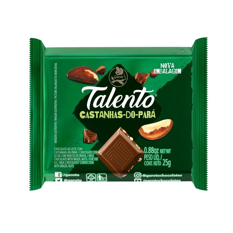 CHOC-GAROTO-25G-TAB-TALENTO-CAST-PARA