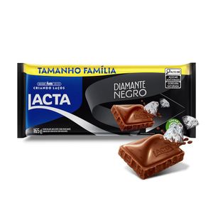 Chocolate ao leite com crocante Diamante Negro 165g