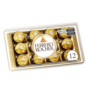 Chocolate Ferrero Rocher com 12 Unidades 150g