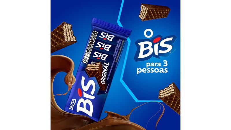 Bis Xtra Chocolate Bis Ao Leite Tripack (3 Unidades De 100 8G)