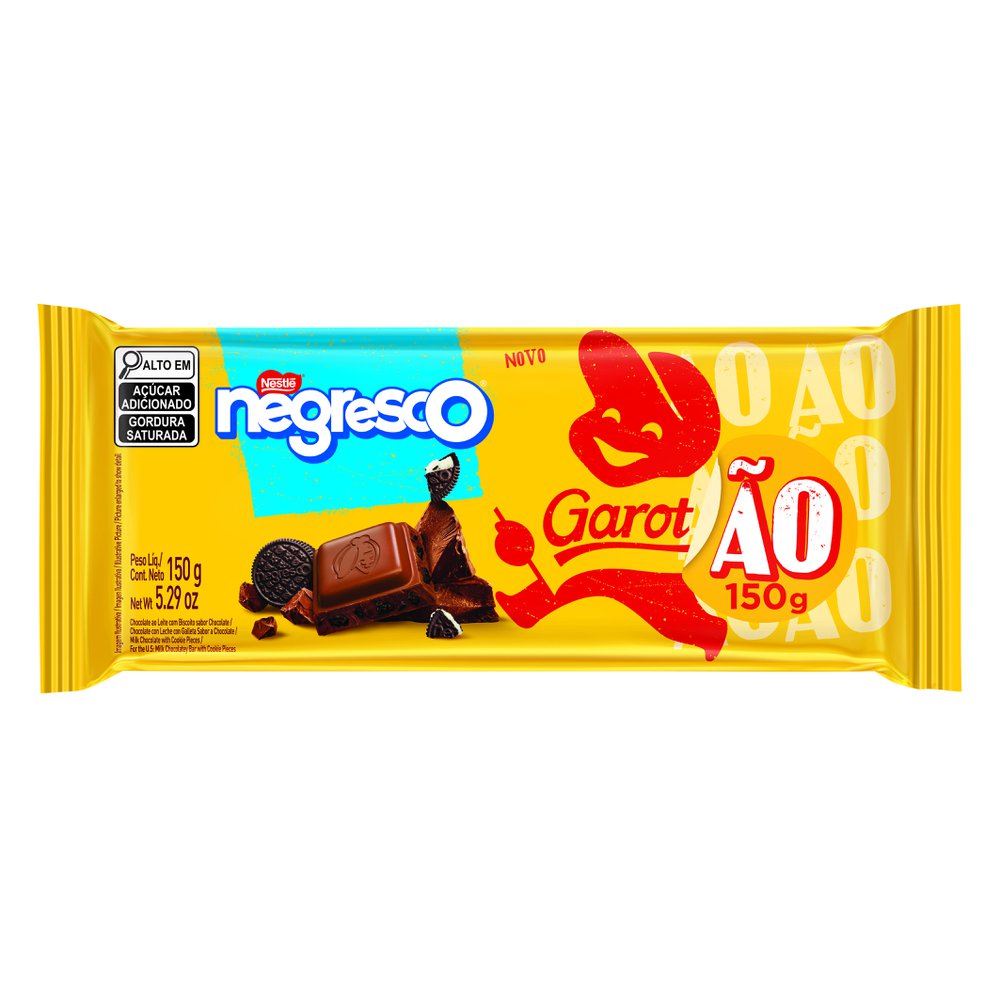 Chocolate Garotão Negresco 150g Supermercado Savegnago