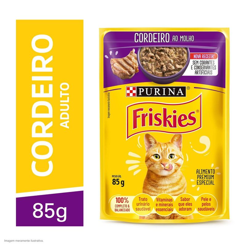 ALIM-GAT-FRISKIES-85G-SAC-AO-MOLH-CORDEIRO