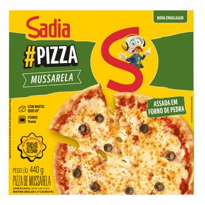 Pizza Sadia 440g Mussarela