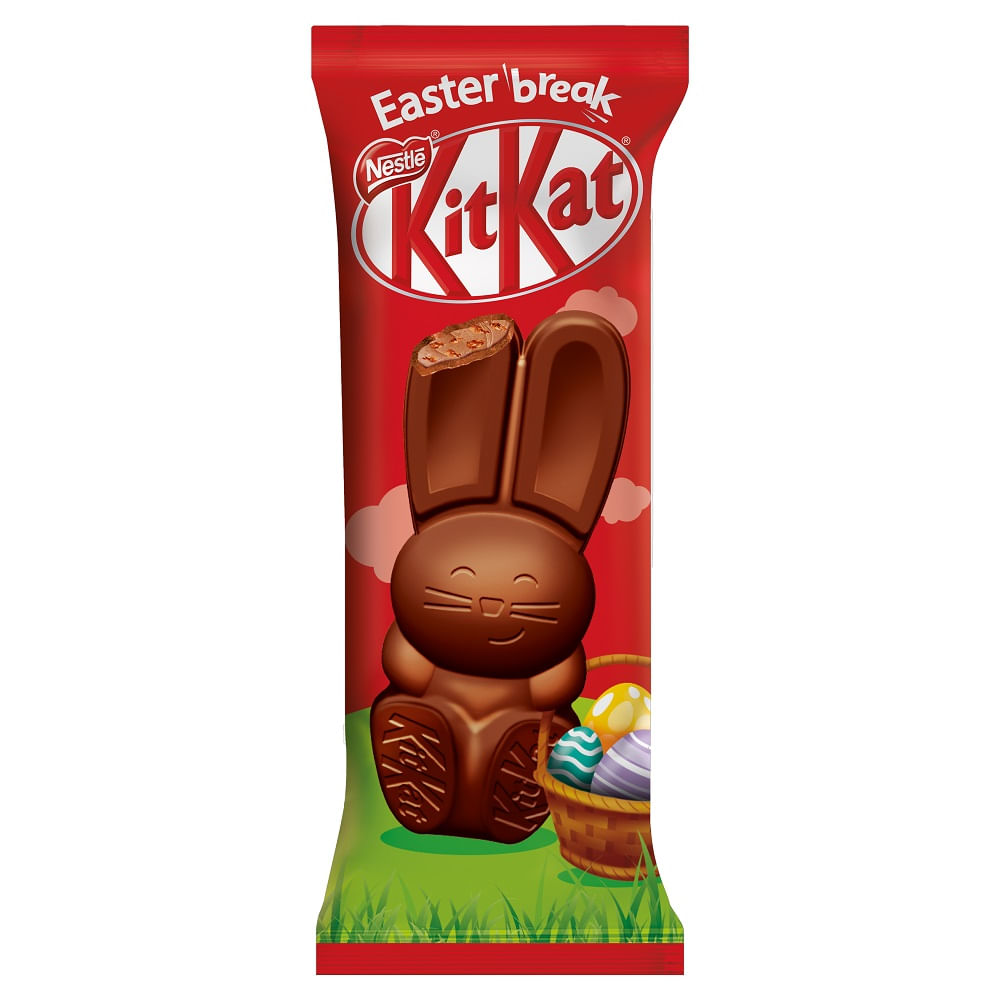 Coelho de Chocolate Kitkat Nestlé 29g Supermercado Savegnago