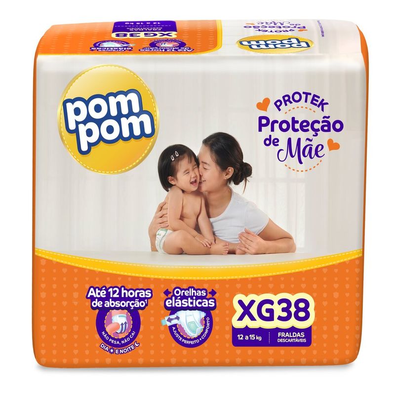 FRALDA-POM-POM-PROTEK-PROT-MAE-MEGA-XG-C-38