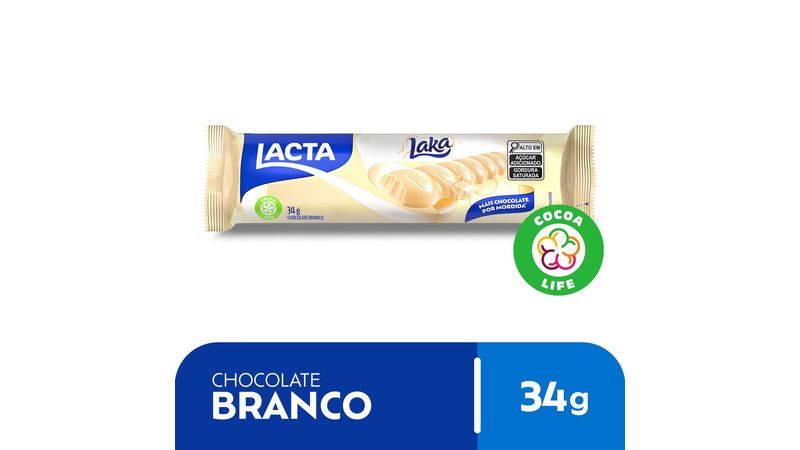 Chocolate Lacta Laka 34g - Supermercado Savegnago