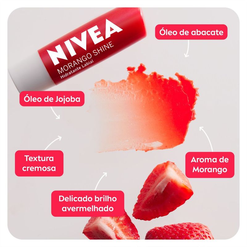 HIDRAT-LABIAL-NIVEA-48G-MORANGO-SHINE