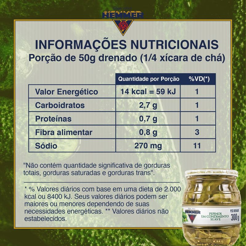 PEPINO-HEMMER-300G-CONDIM-SUAVE