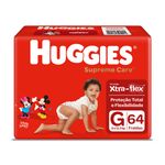 FRALDA-HUGGIES-SUPR-CARE-HIPER-C-64-G