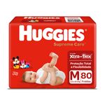 FRALDA-HUGGIES-SUPR-CARE-HIPER-C-80-M