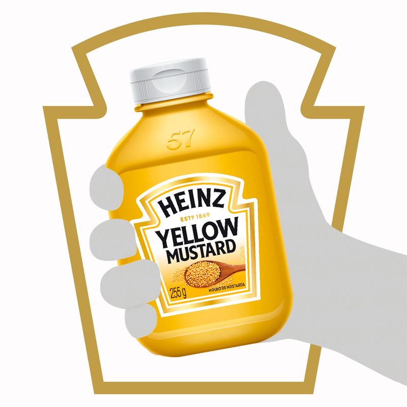 MOSTARDA-HEINZ-255G