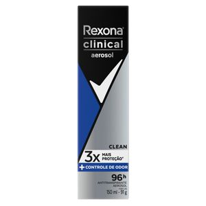 Antitranspirante Aerosol Men Clinical Clean 150ml Rexona