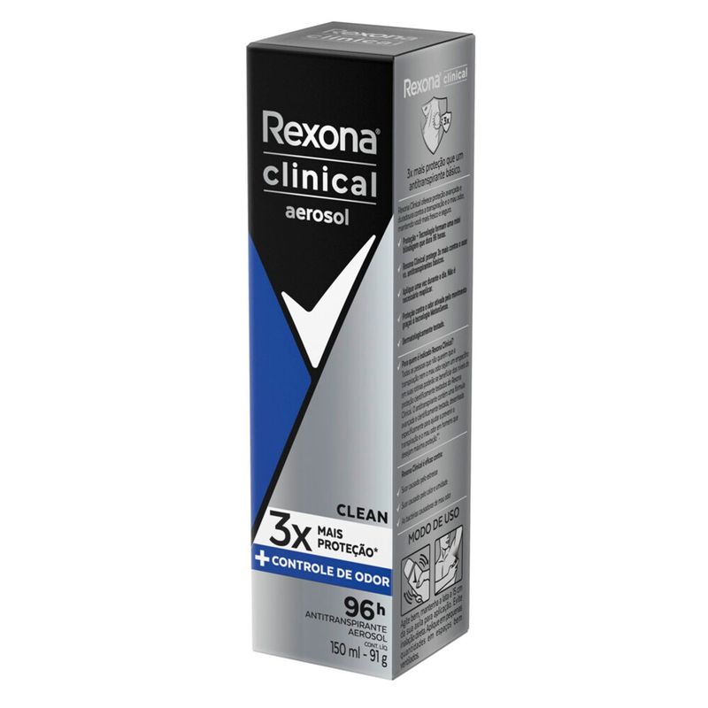 DEO-AER-REXONA-150ML-MASC-CLINIC-CLEAN