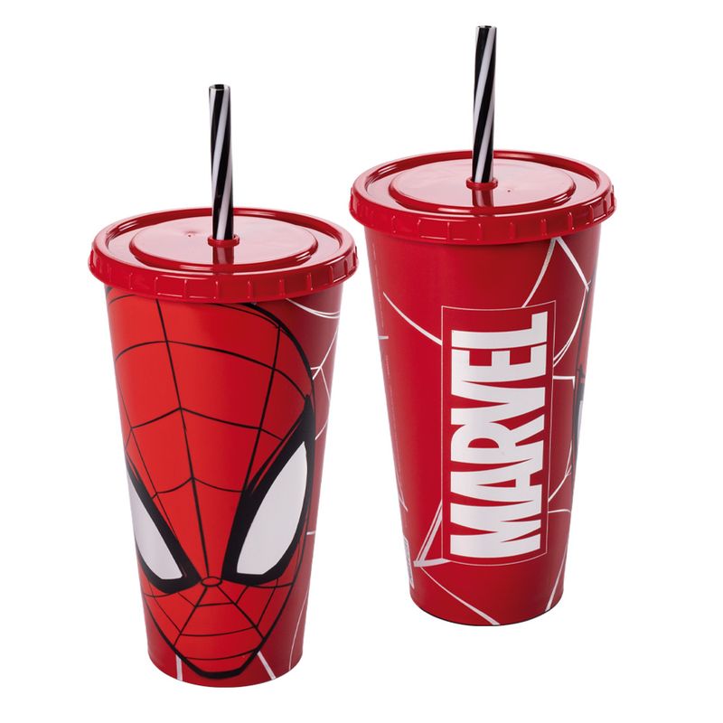 COPO-PL-PLASUTIL-700ML-C-CANUDO-HOMEM-ARANHA