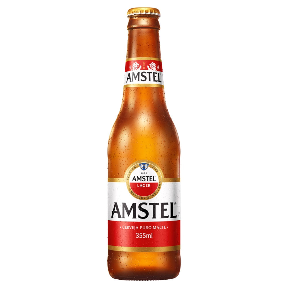 Cerveja Amstel Garrafa 355ml