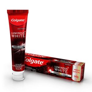 Creme Dental Colgate Luminous White 140g Carvão