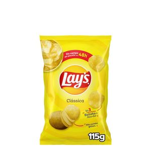 Salgadinho Batata Lays Clássica 115g