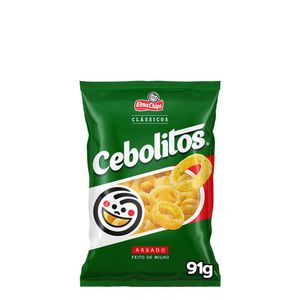 Salgadinho Cebola Elma Chips Cebolitos 91G