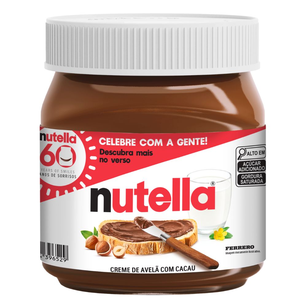 Creme De Avelã Nutella 350g Embalagem Promocional Supermercado Savegnago