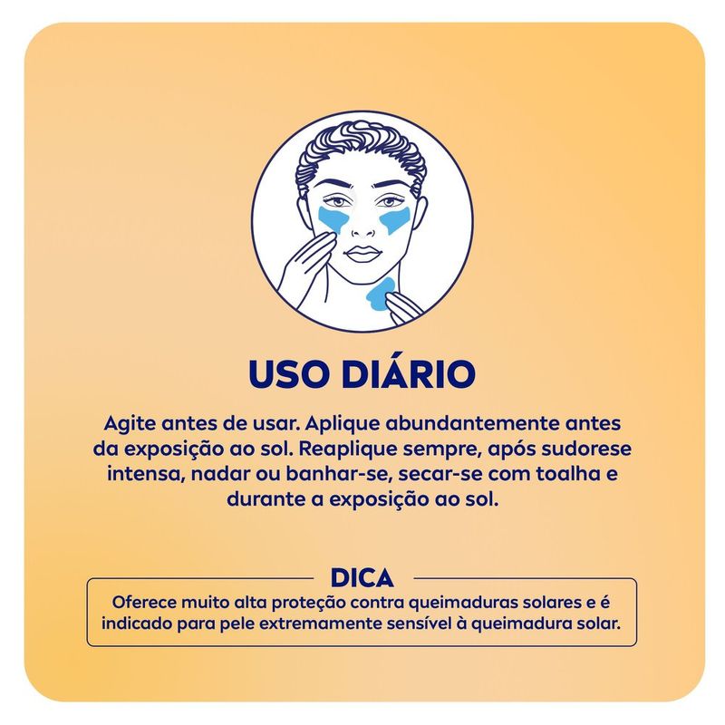 PROT-SOL-FAC-P.RAD-NIVEA-40ML-FPS50-ANTISSINAIS