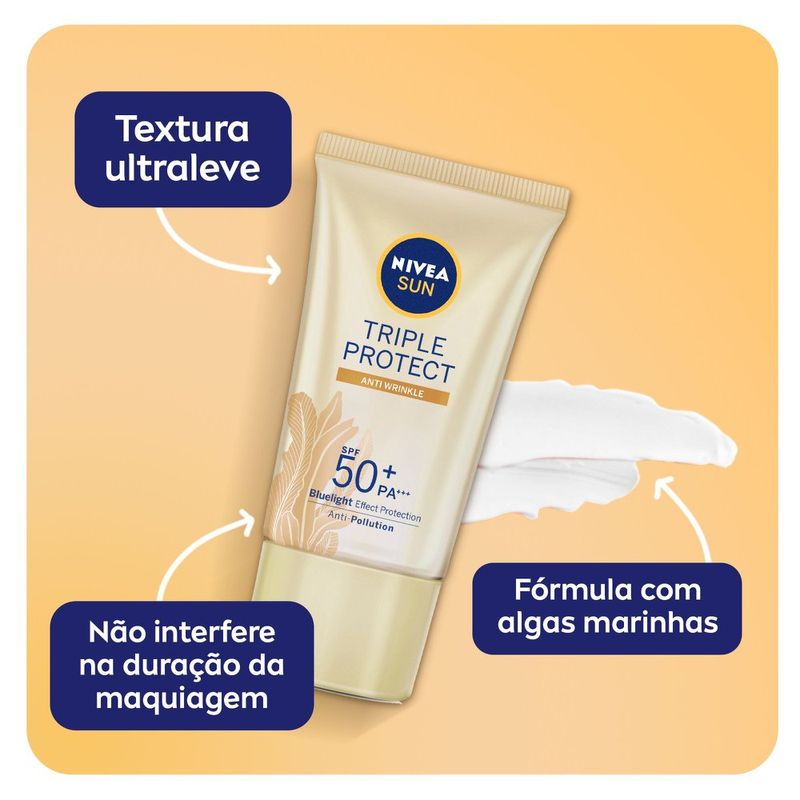 PROT-SOL-FAC-P.RAD-NIVEA-40ML-FPS50-ANTISSINAIS