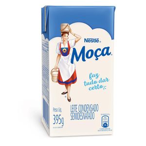 Leite Condensado Semidesnatado Moça Caixinha 395g Nestlé