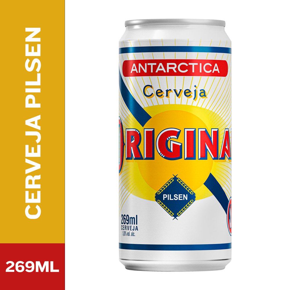 Cerveja Pilsen Lata 269ml Original