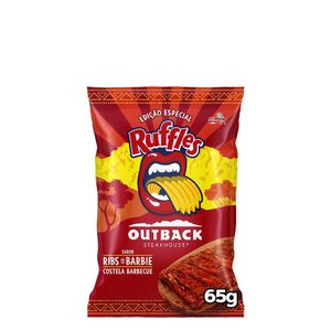 Salgadinhbo Batata Ruffles Outback Ribs 65g