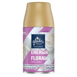 Odorizador Automático Energia Floral Glade 269ml Ref