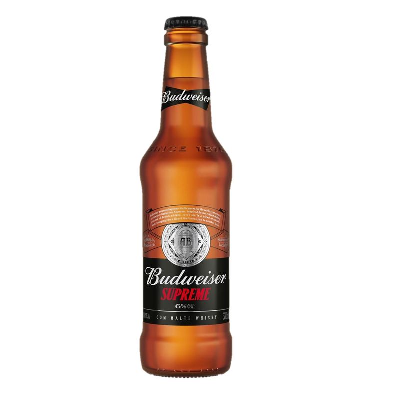 Cerveja Budweiser Supreme 330ml Long Neck