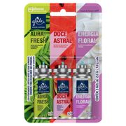 Odorizador Aerossol Glade Aura Doce Energia 12ml Com 3 Unidades