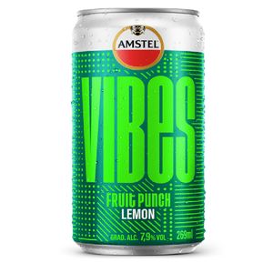 Bebida Mista Amstel Vibes Punch Lemon 269ml Lata