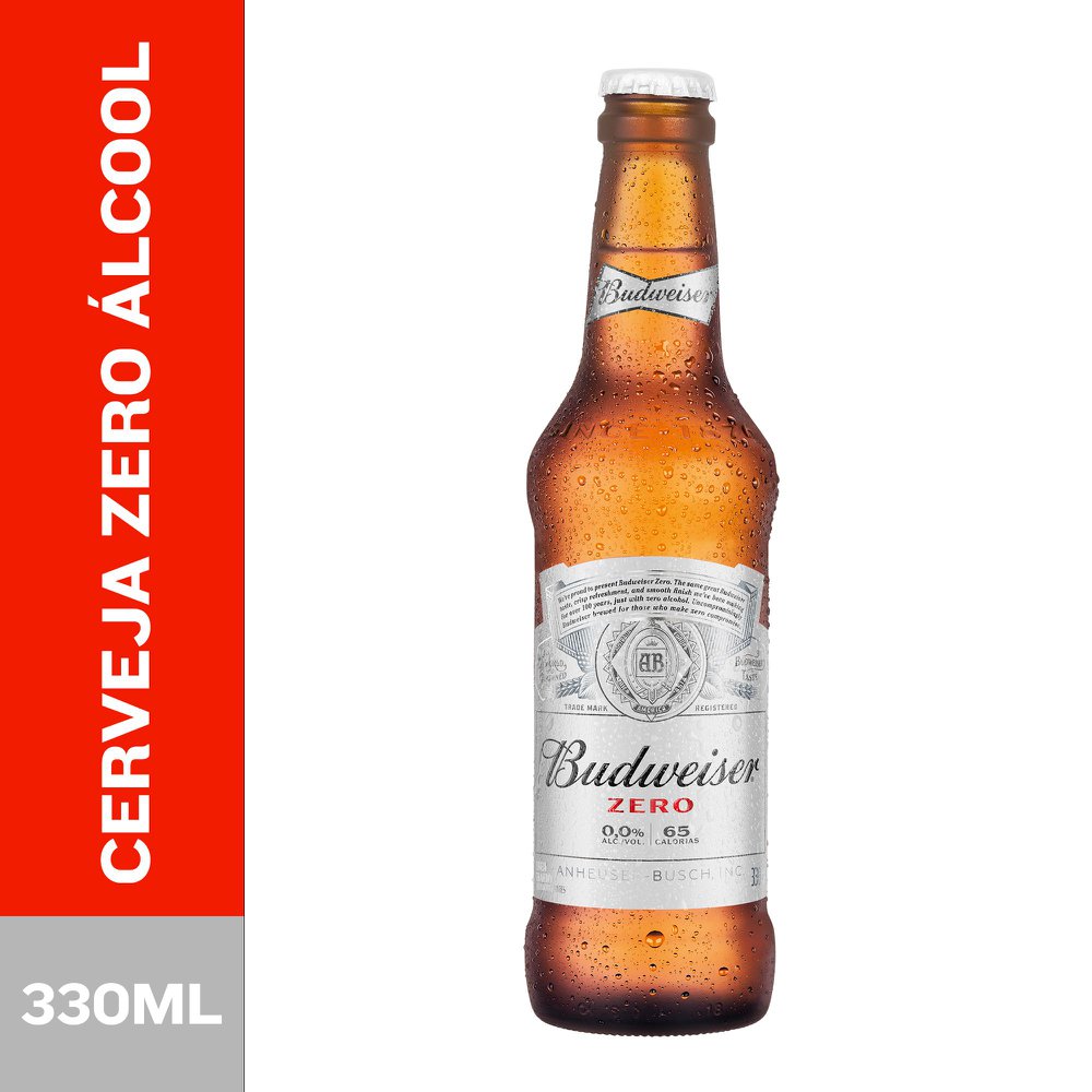 Cerveja Budweiser Zero Álcool Long Neck 330ml Supermercado Savegnago