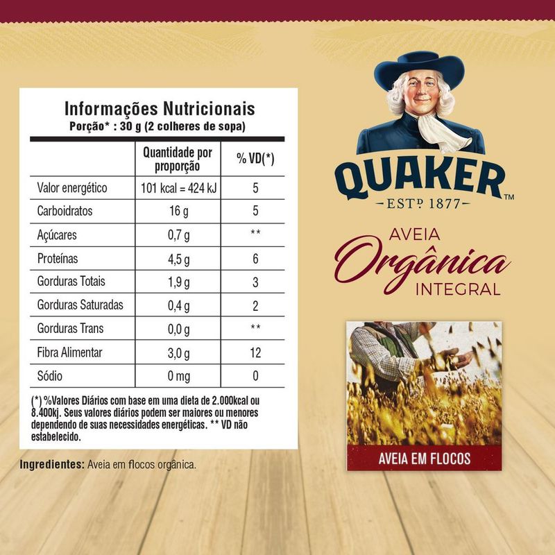 AVEIA-QUAKER-170G-ORGAN-FLOC