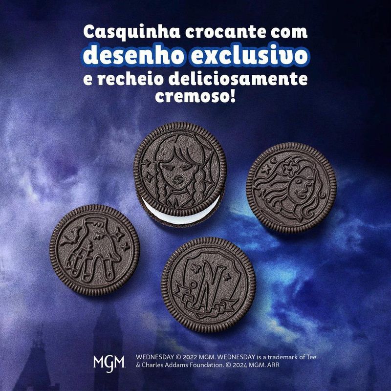 Biscoito Recheado Oreo Chocolate Embalagem Econômica 270g