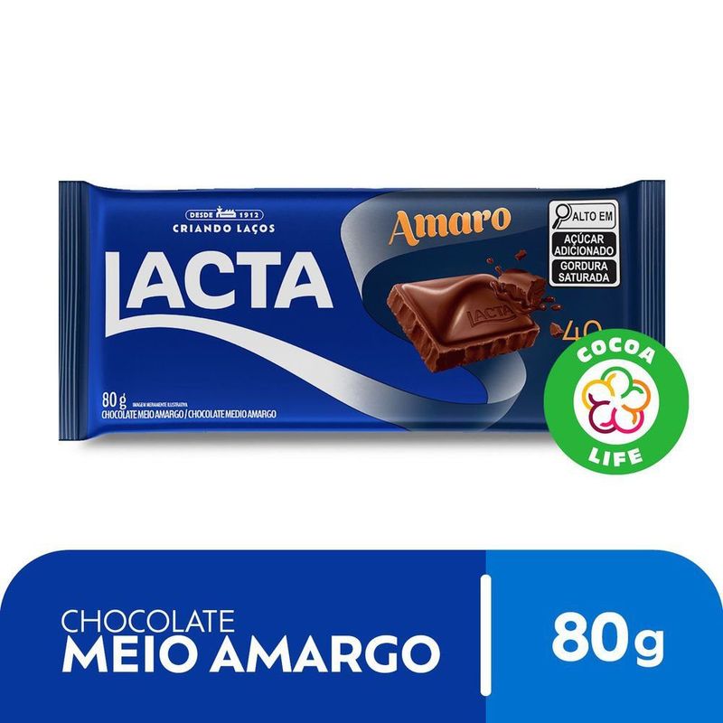 CHOC-LACTA-80G-TAB-AMARO-40--CACAU