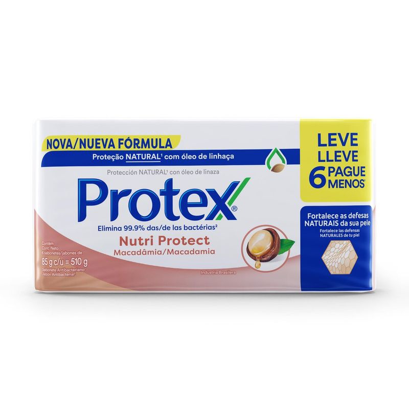 SABON-A.BAC-PROTEX-85G-L6PG-MENOS-MACADAMIA