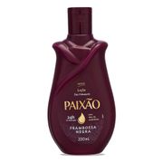 Loção Hidratante Paixão Framboesa Negra com ação desodorante 200ml