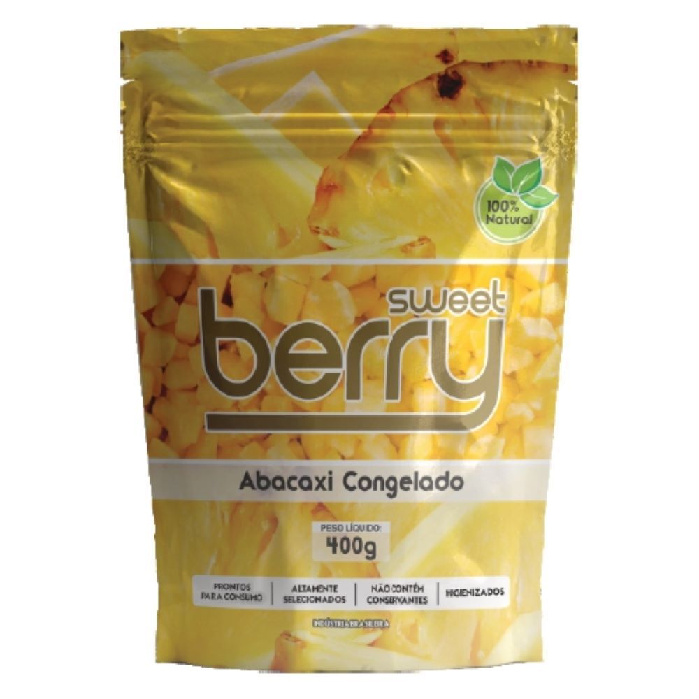 Abacaxi Sweet Berry Congelado 400g