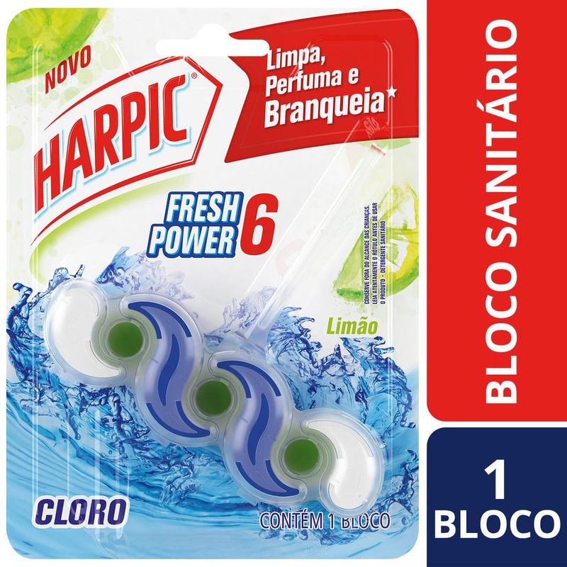 BLOCO-SANIT-HARPIC-POWER6-39G-CLORO