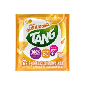 Refresco em pó Tang Laranja Docinha 18g