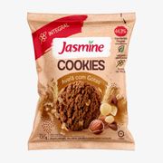 Biscoito Cookie Jasmine Avelã Gotas Chocolate 120g