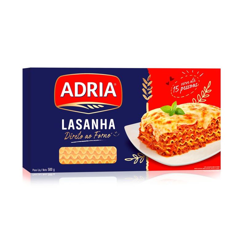 MASS-LASANHA-ADRIA-500G